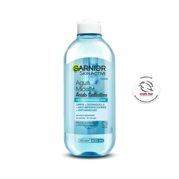 GARNIER AGUA MICELAR ACID SALIC X400ML