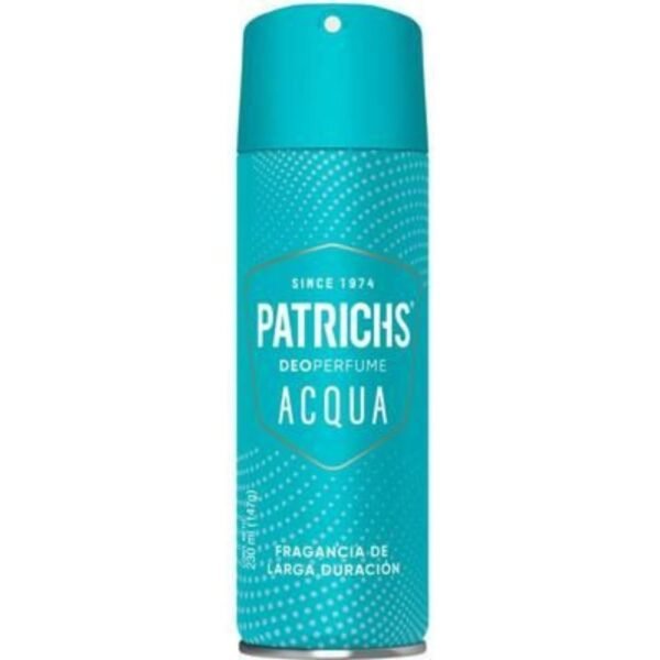 Desodorante Patrichs En Aerosol Acqua 230 ml